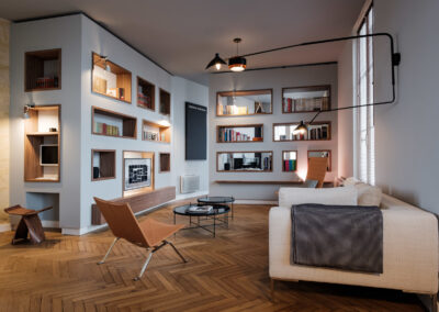 Photo d'architecture d'intérieur d'un appartement à Bordeaux